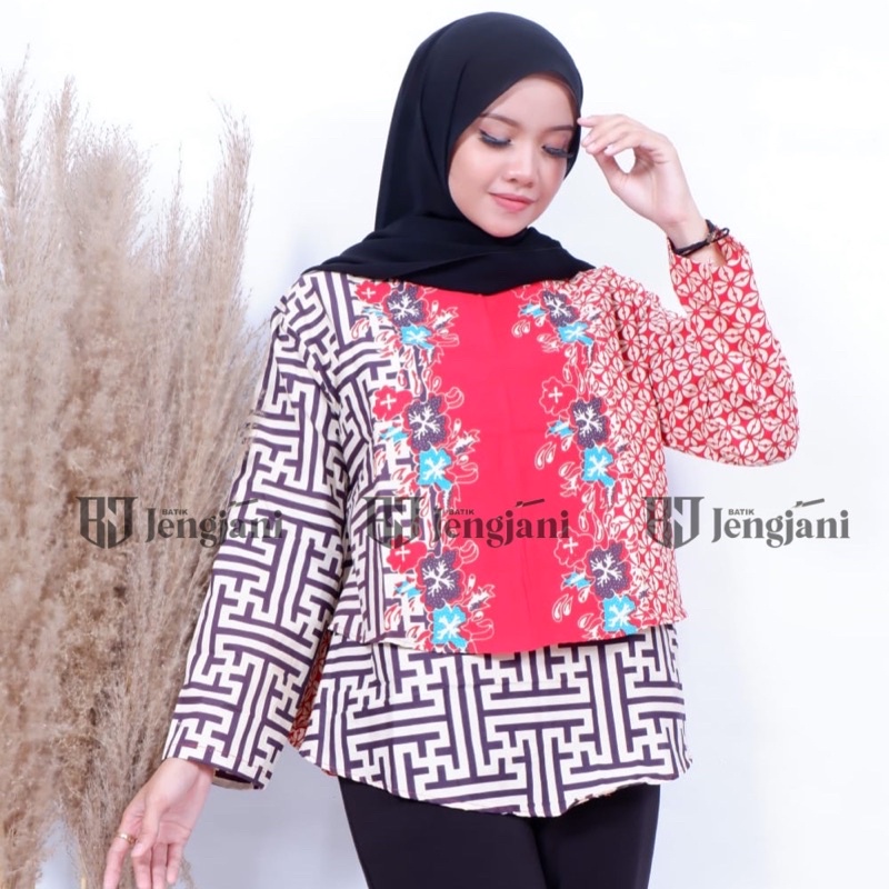 Blouse Kinanthi | Blus Batik Pastel