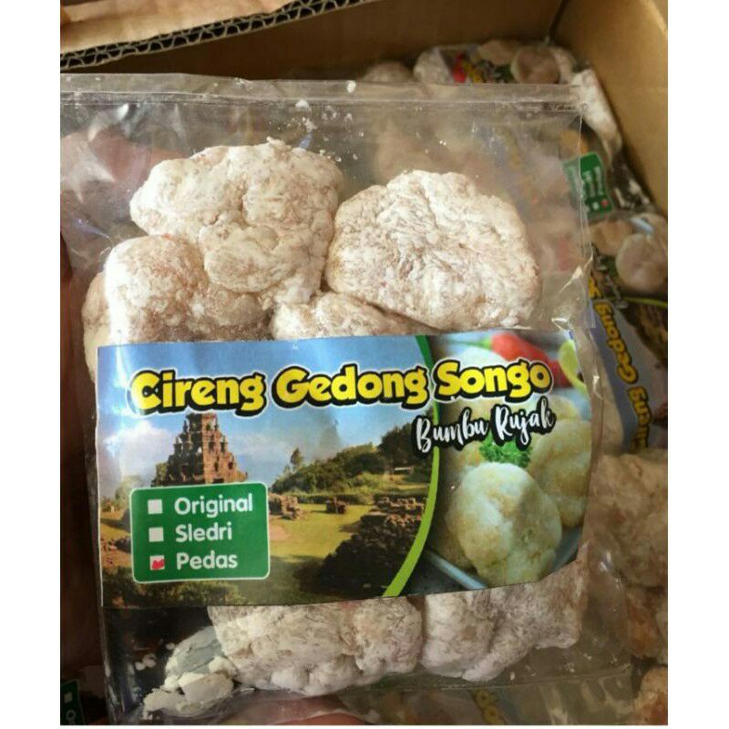 

cireng pedas bumbu rujak gedong songo isi 10