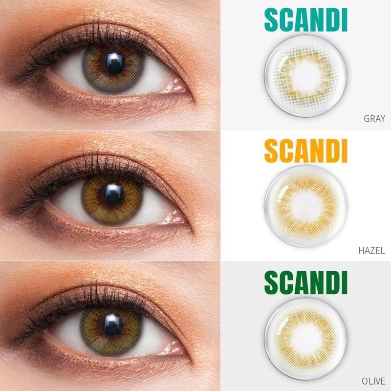 Softlens SCANDI GRAY SCANDI HAZEL SCANDI OLIVE Softlens SCANDI GRAY SCANDI HAZEL SCANDI OLIVE
