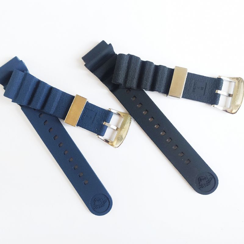 strap rubber seiko premium 22 mm