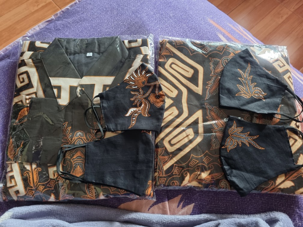 Batik Couple Sastri Beli Couple Free Masker