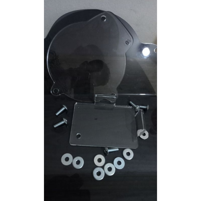 (COD) COVER PULLY AEROX LAMA DAN BARU ACRYLIC FREE BAUT