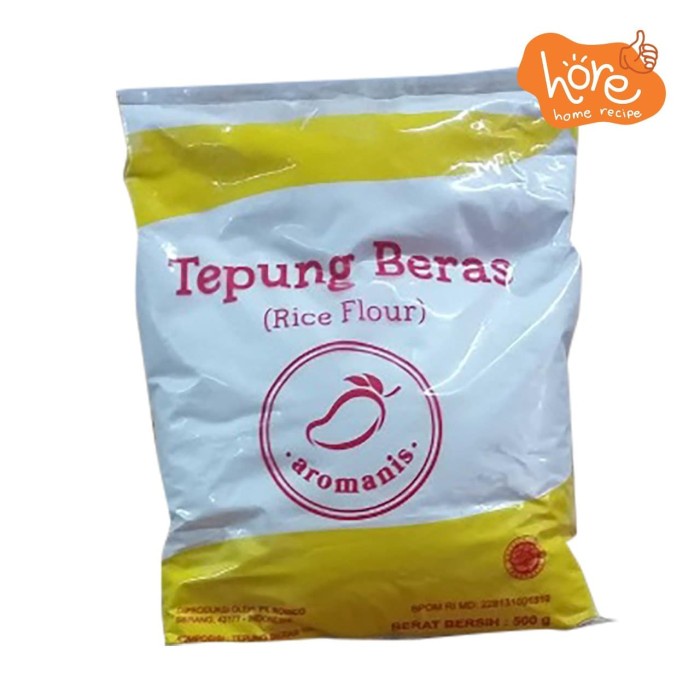 

Ketan-Beras-Tepung- Tepung Beras Aromanis 500 Gram -Tepung-Beras-Ketan.