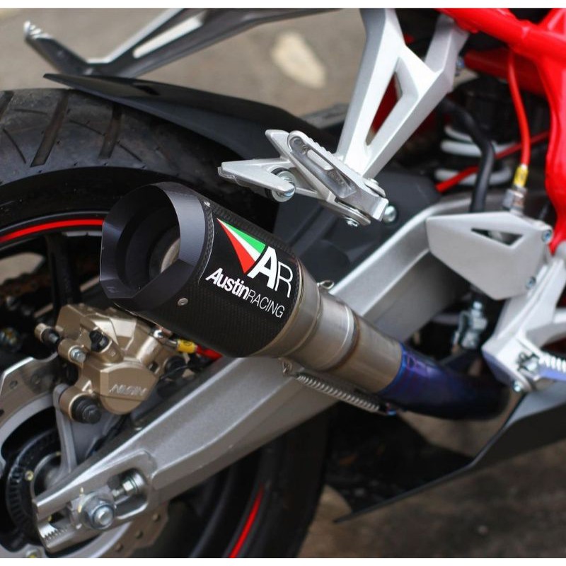 KNALPOT IMPORT AUSTIN RACING GP1RR CARBON NINJA 250FI R25 ZX25R ZX10R ZX6R CBR250RR CBR1000RR H2R