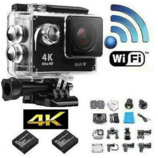Sport Camera Wifi Kogan 4k Camera Action 1080p 18MP - Action Vlog Camera Wifi Anti Air Murah