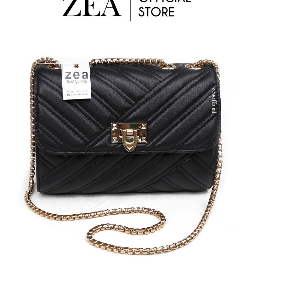 Bagus Dipakai.. [ZEA OFFICIAL] Vivian Slingbag - Tas  Wanita Tas Selempang Import Sling Bag Cewek Ko