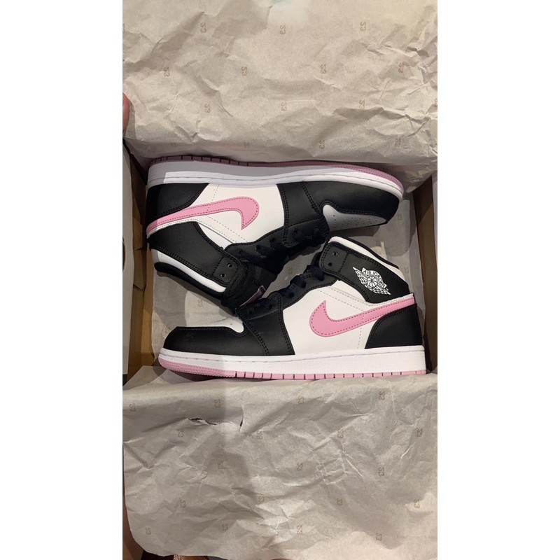 nike air jordan 1 mid arctic pink gs