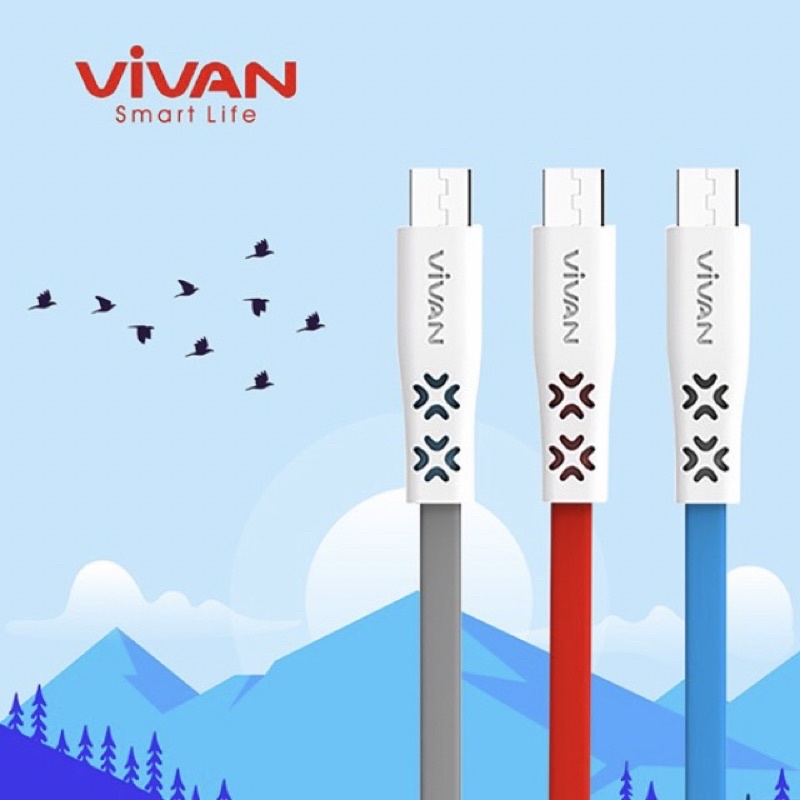 Vivan CTM100 Kabel Data Android Micro Usb Original