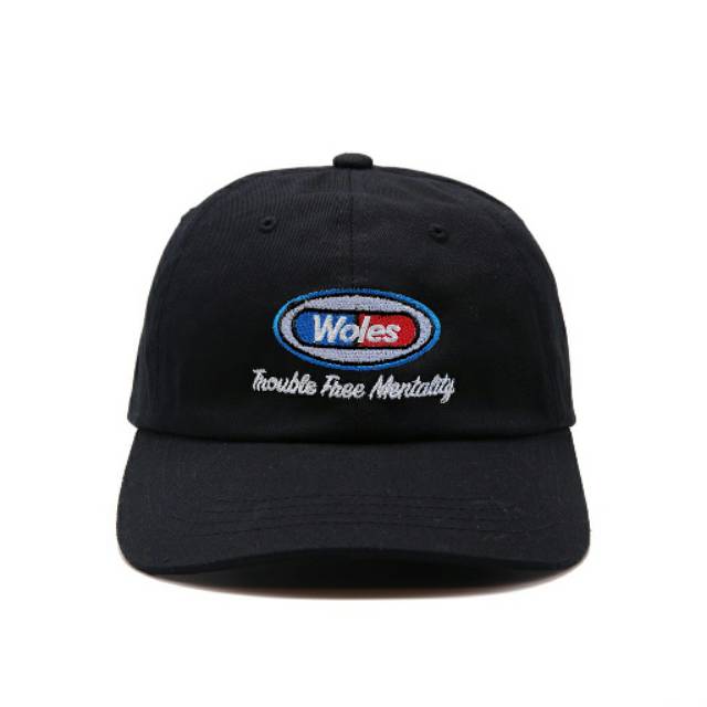 WOLES Capsule Cap / Topi Black