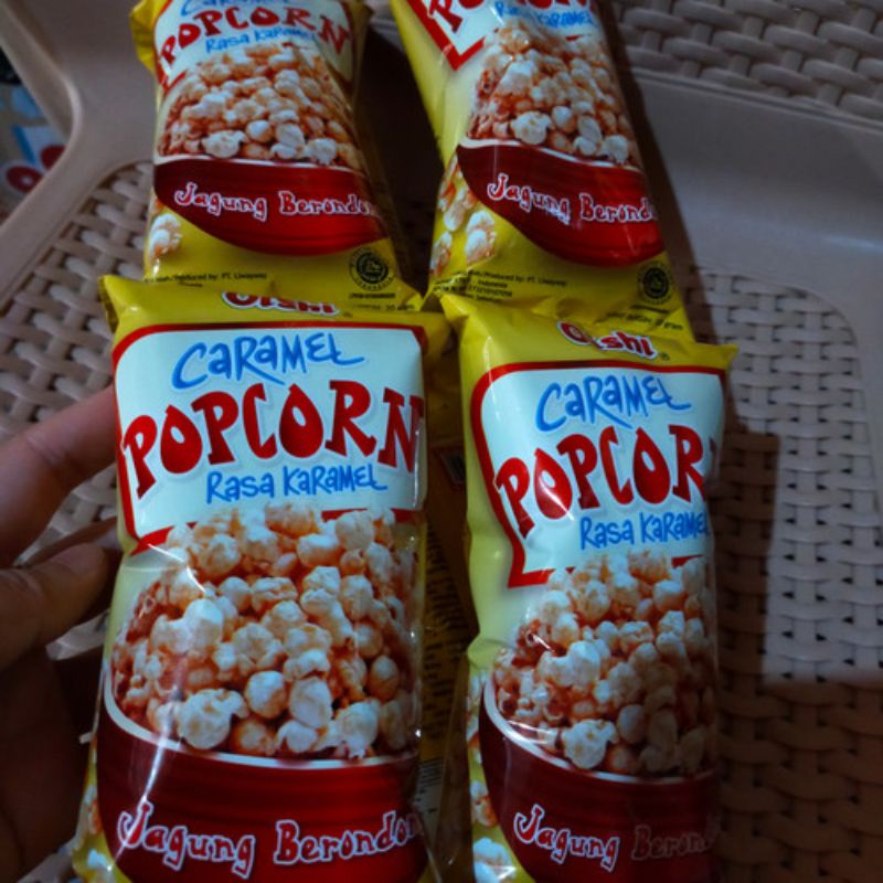 

Oishi Caramel Popcorn ( 10 pcs X 20 gram)