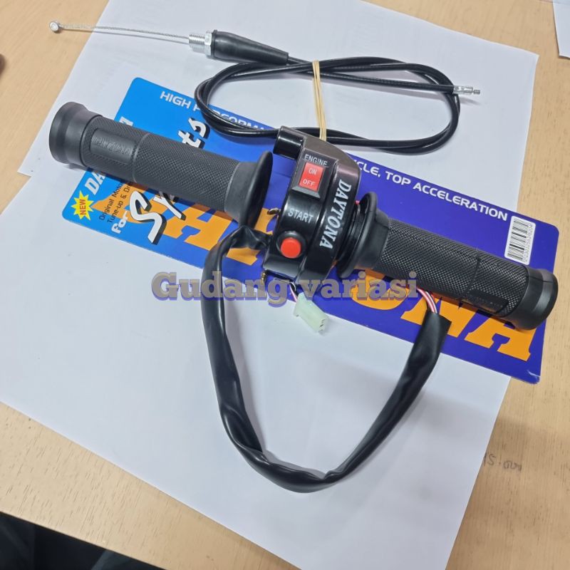 PROMO GAS SPONTAN PROTAPER BERING PLUS GRIP DAN KABEL UNIVERSAL SEMUA MOTOR