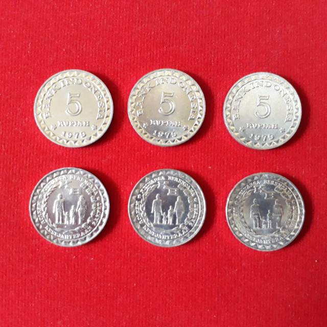 Uang koin 5 rupiah