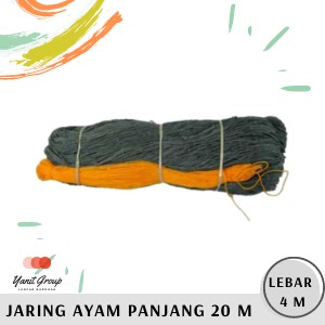 Jaring Pagar Ayam Nylon Panjang 20 M Lebar 4 Meter PROMO