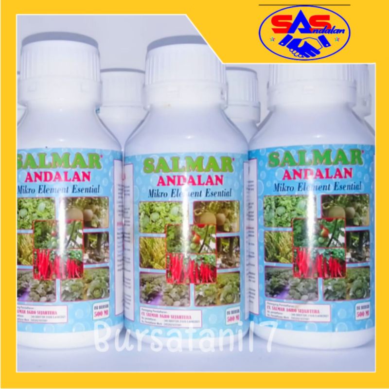 Salmar Andalan 500ml pupuk nutrisi daun tanaman