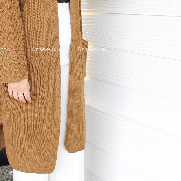 ★ Long cardigan rajut oversize / cardigan Rajut panjang / Cardigan Rajut Longcardy Oversize Tebal ✼