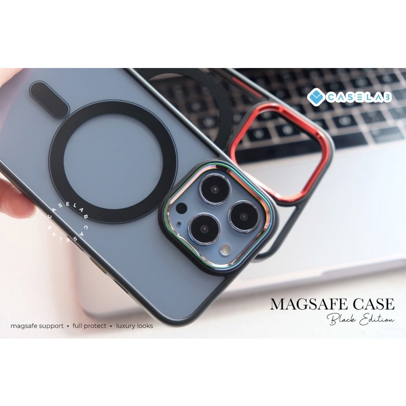 BLACK MAGSAFE CASE IPHONE 14 14PROMAX 14PLUS 14PRO 13PROMAX 13 13PRO 12 12PRO 12PROMAX LIST CHROME RED !!! NEW LATEST MAGSAFE CASE