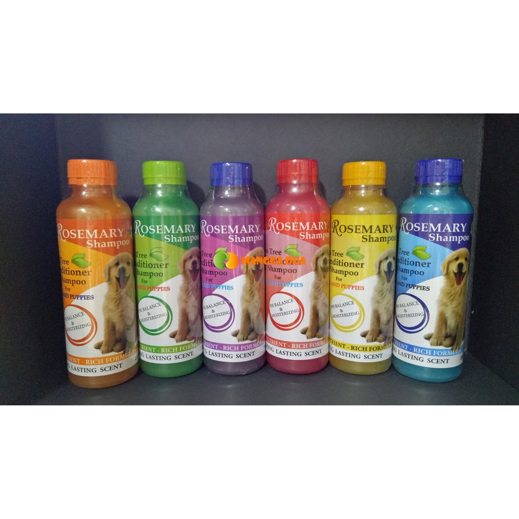 Rosemary Dog Shampoo Anjing 500 ml Original - Dog and Puppies Shampoo