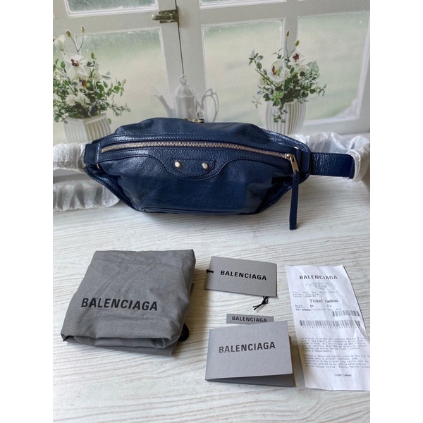 BALENCIAGA Neolift Bumbag Men’s (untuk cowo) in Navy