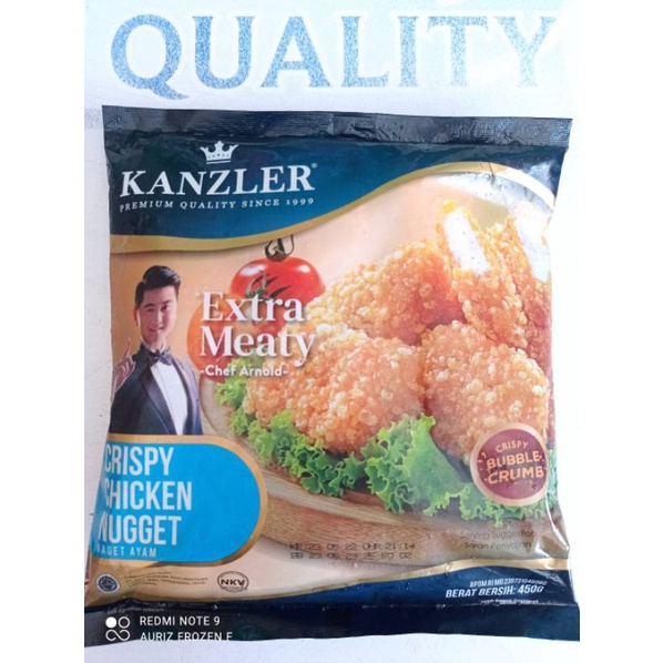 

Kanzler Crispy Chicken nugget 450gr