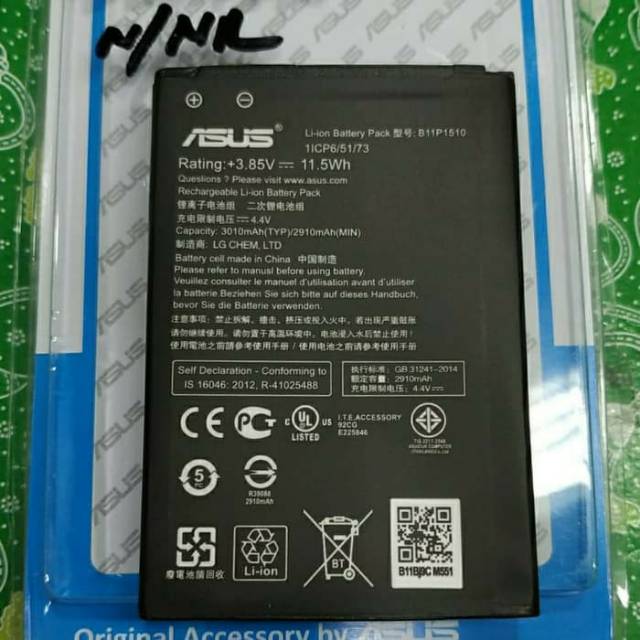 baterai asus zenfone x007d x013d zb551kL GO 5.5 new b11p1510 Zenfone GO 5.5in battery battle batt