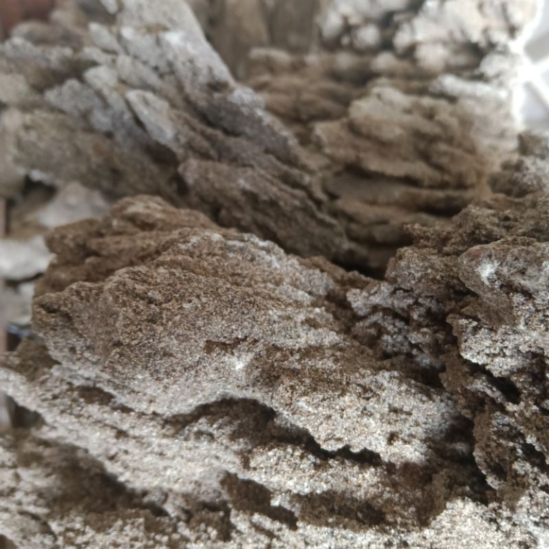 Batu pasir aquascape Grade A - 1 karung 25kg / batu pasir aquascape karungan