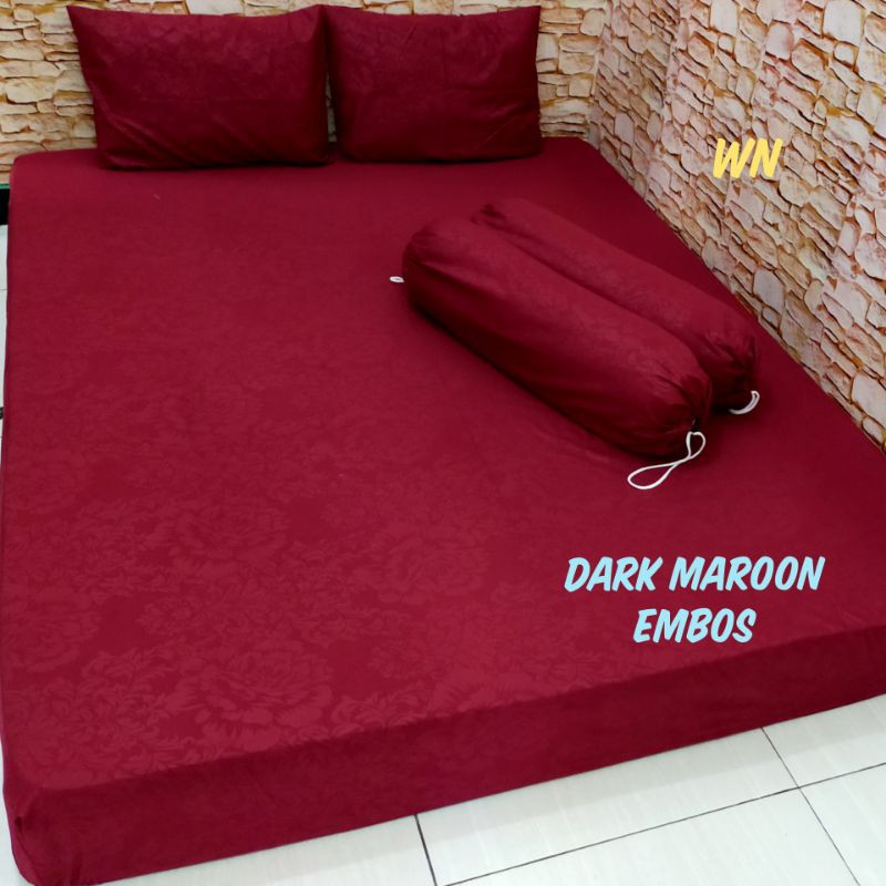 Watygrosir sprei polos embos homemade, sarban 2 sargul 2 produksi sendiri