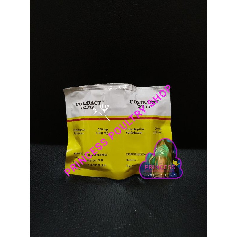 COLIBACT BOLUS (@1 Bolus) - Antibiotik Bolus
