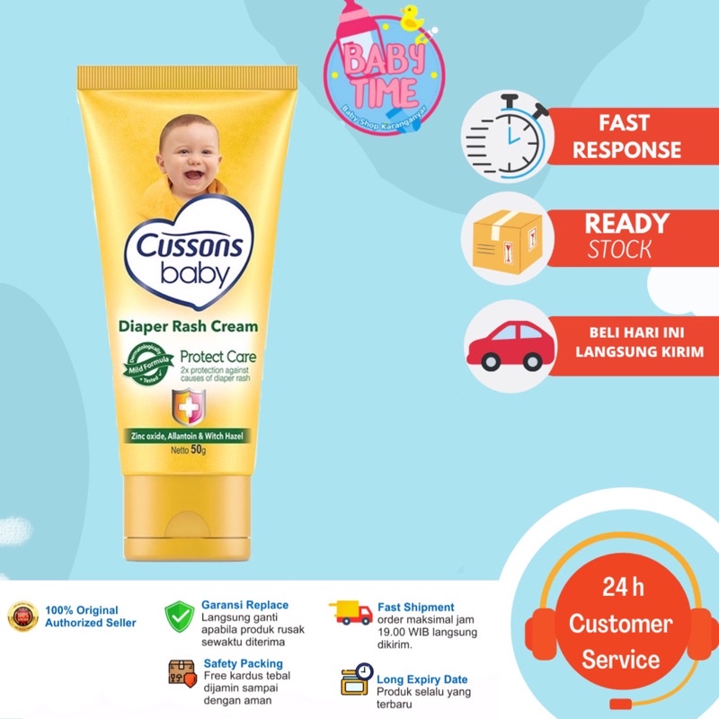 Cussons Baby Cream Protect Care Diaper Rash 50gr