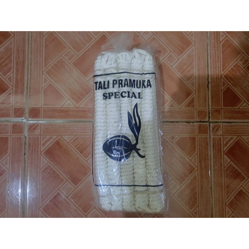 

Tali serat pramuka isi 20biji panjang 5m