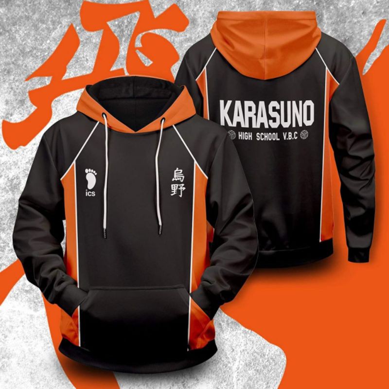 haikyuu karasuno high school vbc sweater hoodie