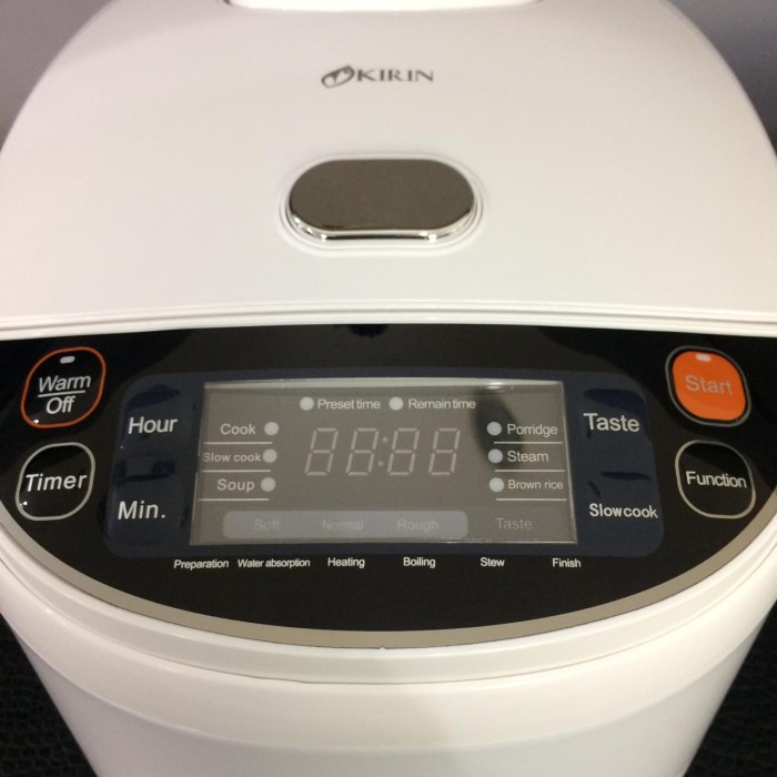 Kirin Digital Rice Cooker 2 Liter KRC-720D Stainess Steel / KRC 720 D