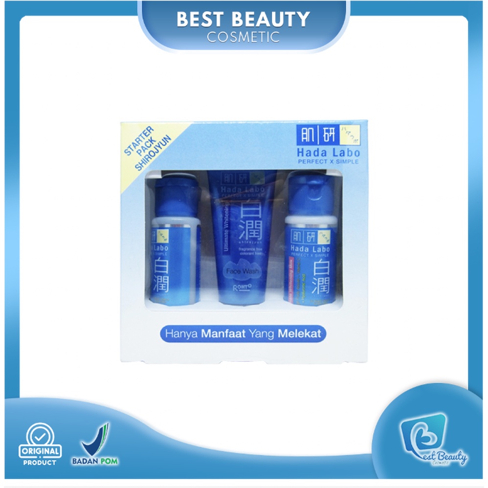 ★ BB ★ HADA LABO Starter Pack Shirojyun - Whitening 20gr