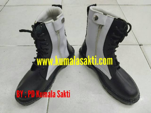 Sepatu PKD Jahit Sleting Provos TNI-Sepatu Provos TNI-Sepatu PDL PKD-Sepatu PM-Sepatu PKD