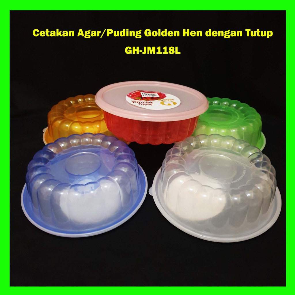 Cetakan Agar Agar Puding Golden Hen Tutup JM 118L