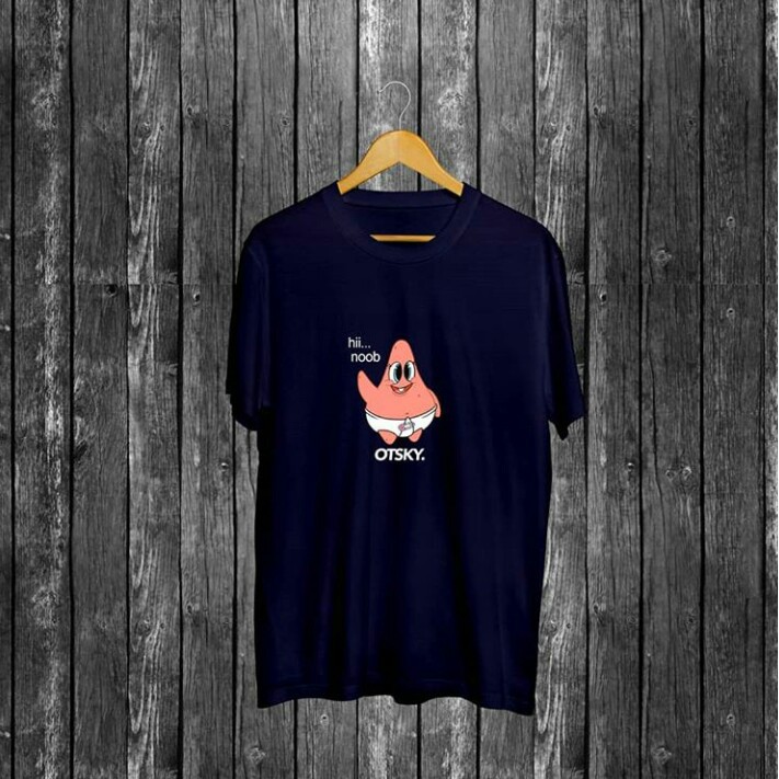 ELELYON PATRICK TULISAN GROSIR ATASAN TSHIRT KAOS 