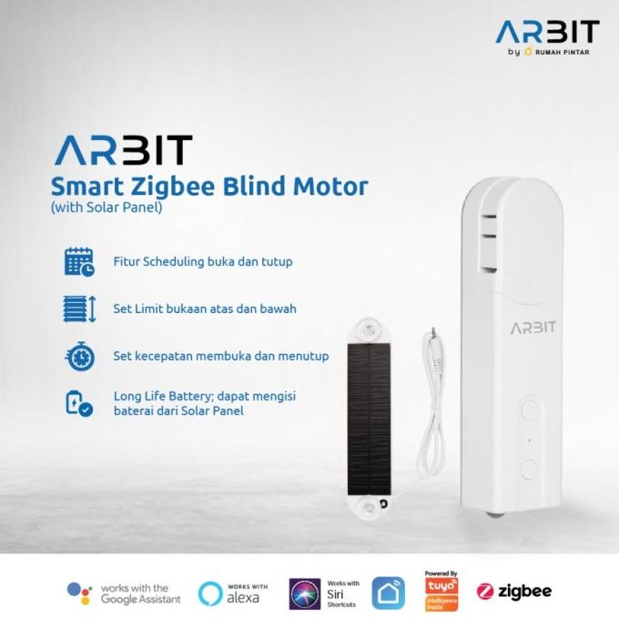 ARBIT - Smart Zigbee Blind Motor TUYA ada stock