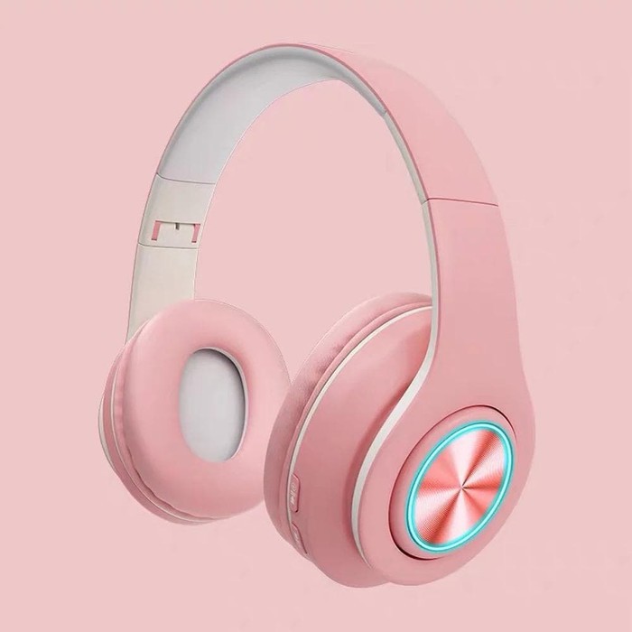 HEADSET BANDO BLUETOOTH INPODS IBOOM MACARON B39 LED BISA SLOT MEMORY