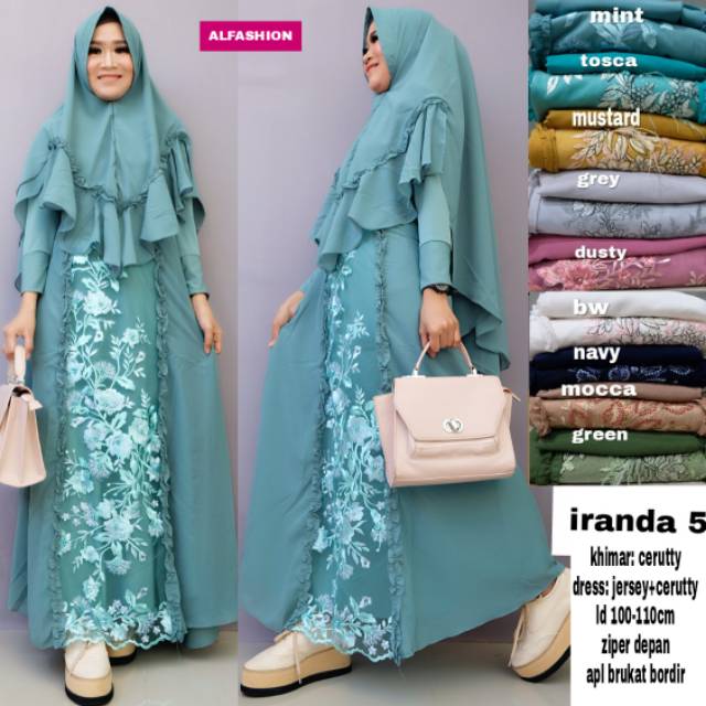 Gamis Syari Al Fashion Iranda 5