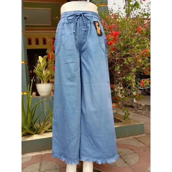 SERBA 35 | Celana Wanita Softjeans greige Promo murah | bawahan cewek kekinian-Kulot rawis