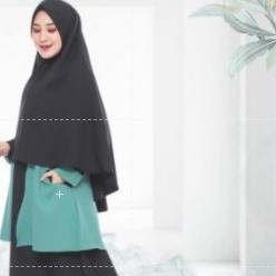 Hot Sale Kpy06 Gamis Elbina Set Gamis + Outer + Hijab | Bisa COD | | Size S M L XL | Bahan Moscrepe