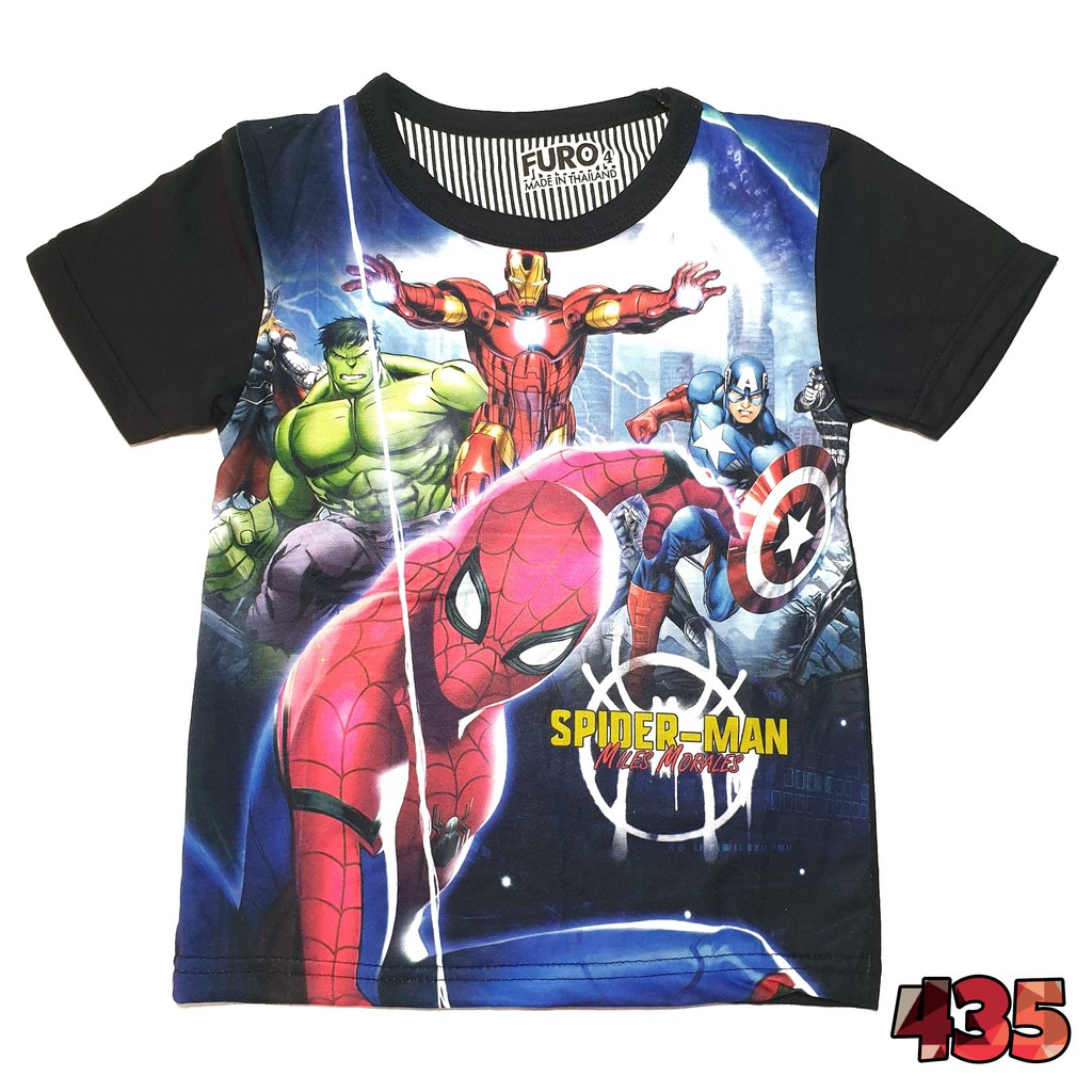 Furo Kaos Anak Spiderman