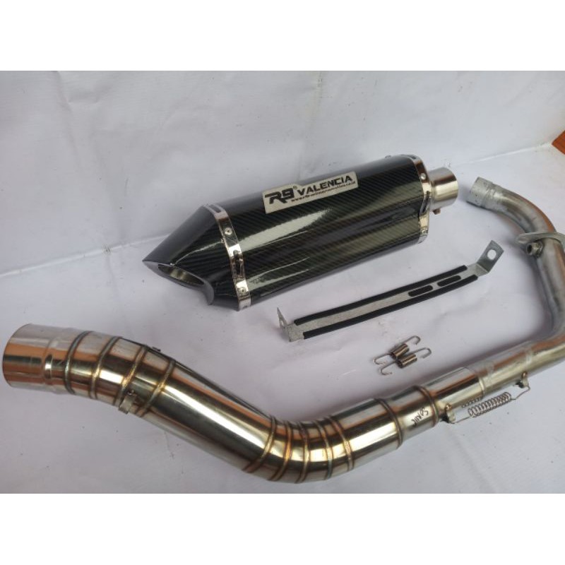 Knalpot racing R9 Valencia beat,vario125/150,PCX,nmax