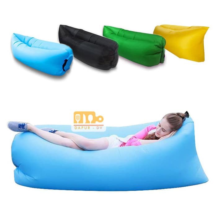 Air Sofa Bed Kursi Angin - Lazy Air Inflatable Sofa Bed - Laybag