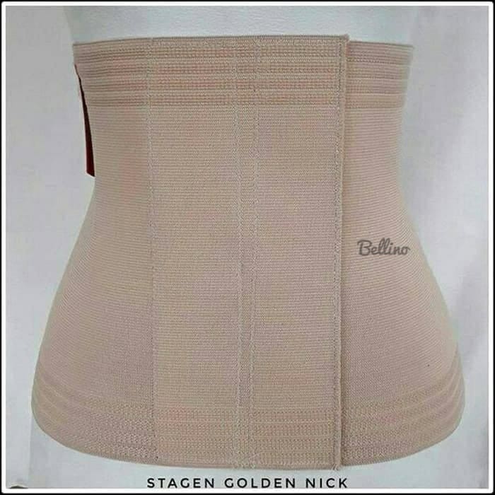 Super Jumbo Stagen Perekat Golden Nick Size XL XXL XXXL Korset Pelangsing Model Rekat Penekan Lemak