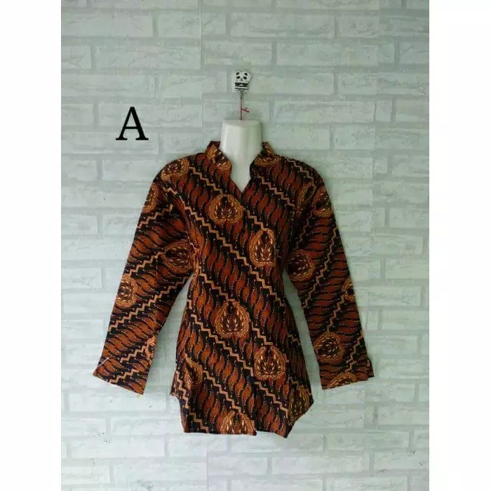 Blouse Batik Jogja/Blouse Kerja/Blouse Jumbo