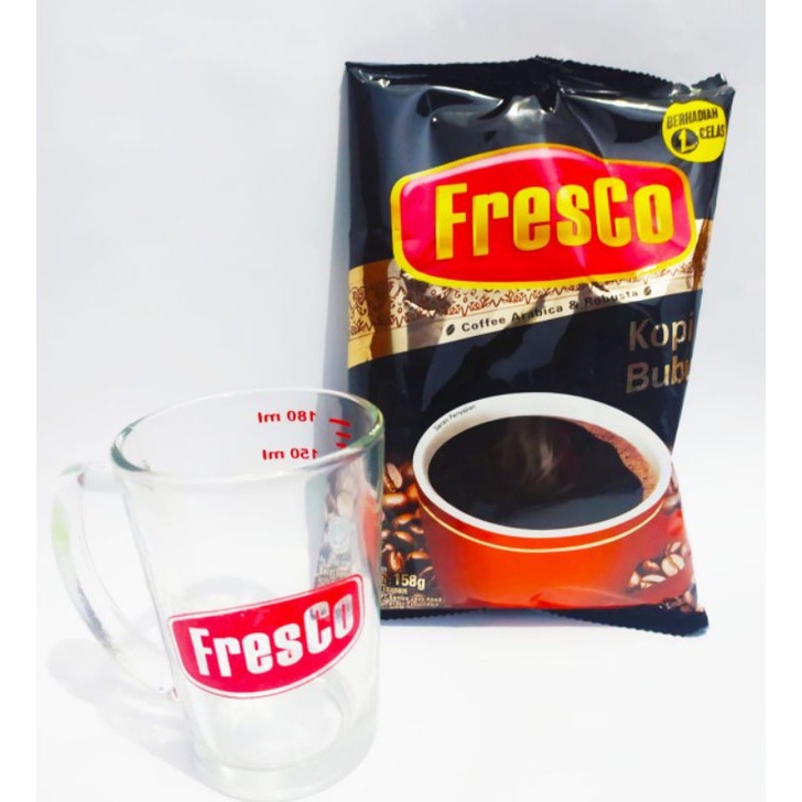 Kopi Fresco Gratis Gelas Cantik