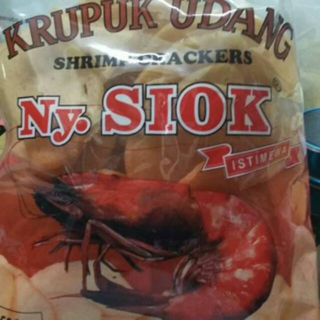 

Krupuk Udang Oval Ny Siok