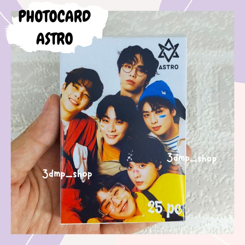 [25 lembar] photocard lomo photo card lomocard astro season greeting gateway