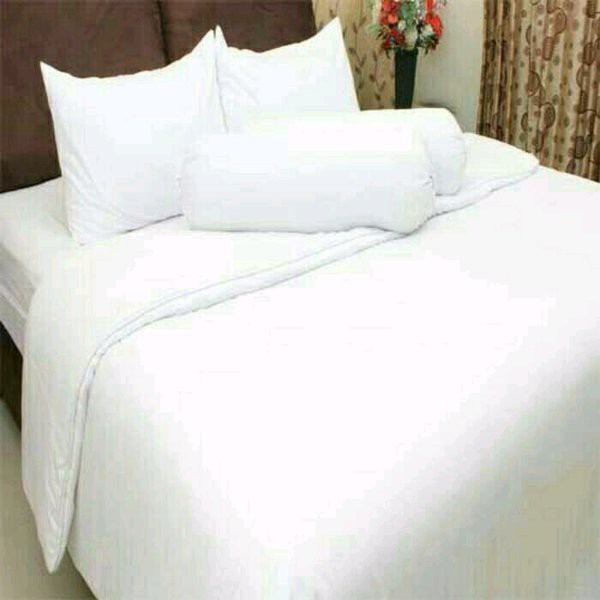 sprei putih polos