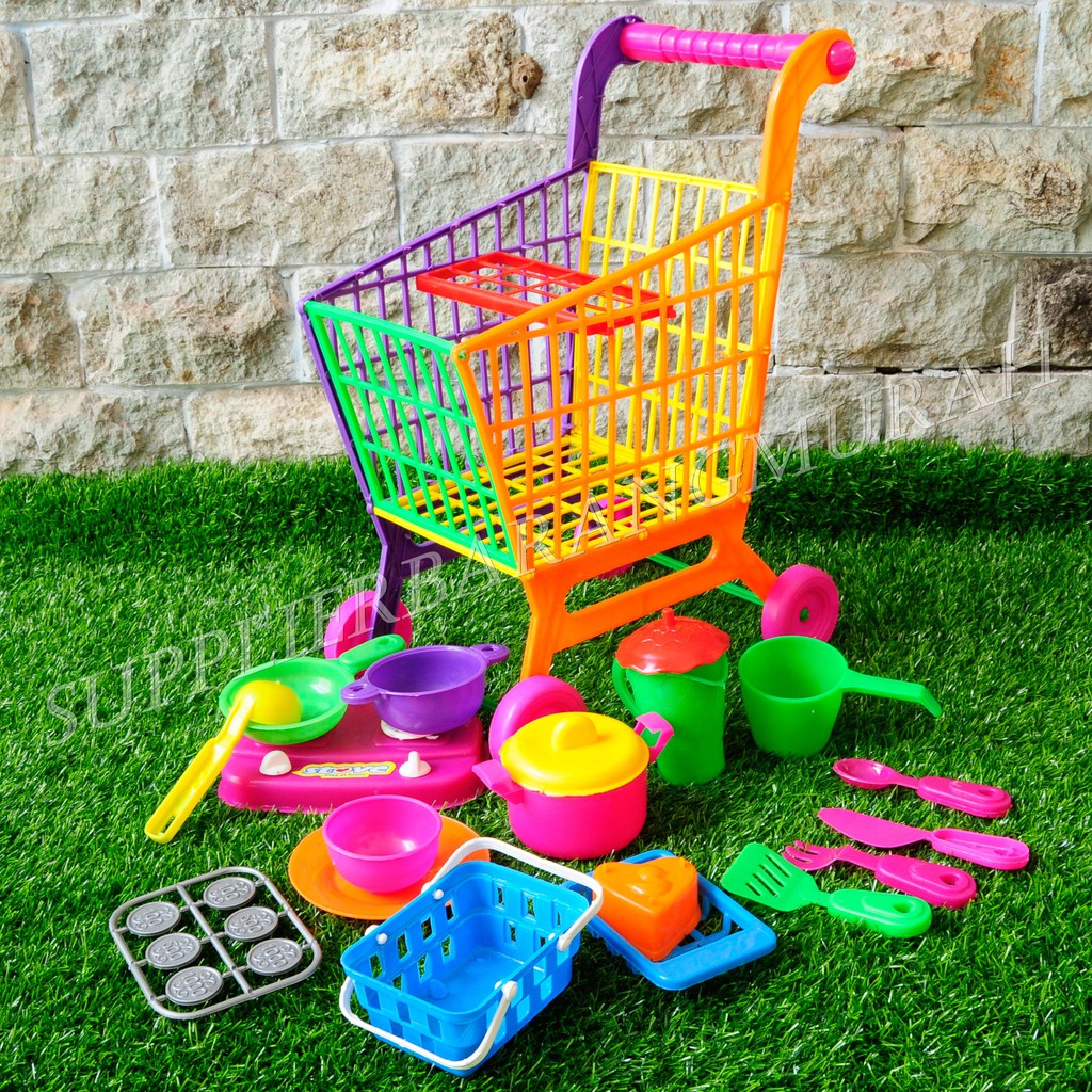 Mainan Troli Supermarket Kecil  HM0042